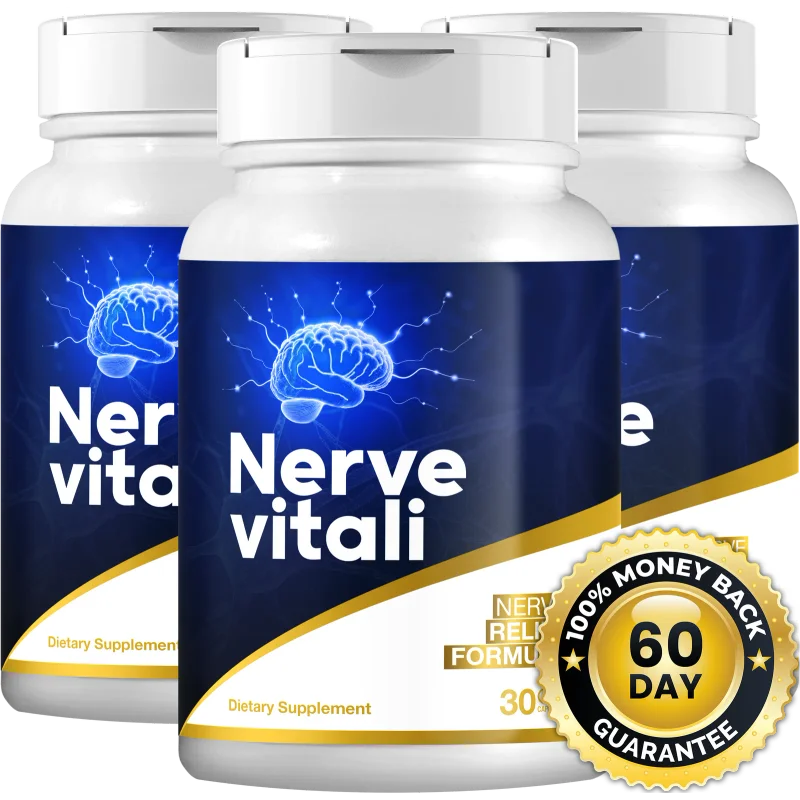 NerveVitali Joint & Mobility Relief Supplement — 3 Bottle / 90 Day Pack